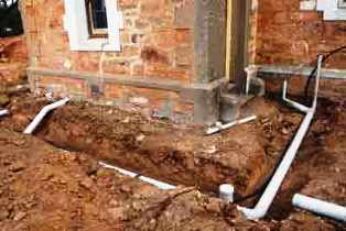 outside drainage Chertsey